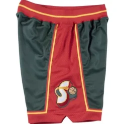 Mitchell & Ness Nba Authentic-1995-96 Authentic Shorts Seattle Supersonics