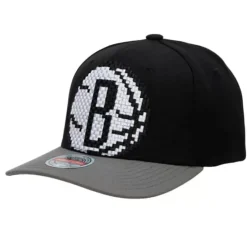 Mitchell & Ness Snapback-8 Bit Xl Classic Red Brooklyn Nets