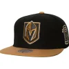 Mitchell & Ness Snapback-2 Tone Side Patch Snapback Vegas Golden Knights