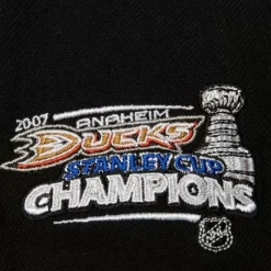 Mitchell & Ness Snapback-2 Tone Side Patch Snapback Anaheim Ducks