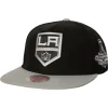 Mitchell & Ness Snapback-2 Tone Side Patch Snapback Los Angeles Kings