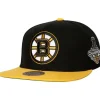 Mitchell & Ness Snapback-2 Tone Side Patch Snapback Boston Bruins