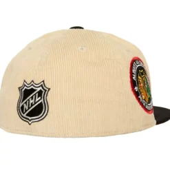 Mitchell & Ness Fitted-2 Tone Team Cord Fitted Chicago Blackhawks