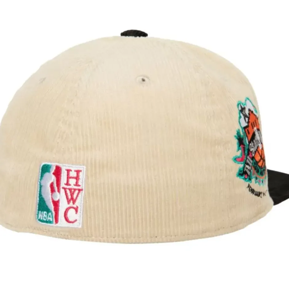 Mitchell & Ness Fitted-2 Tone Team Cord Fitted Hwc San Antonio Spurs