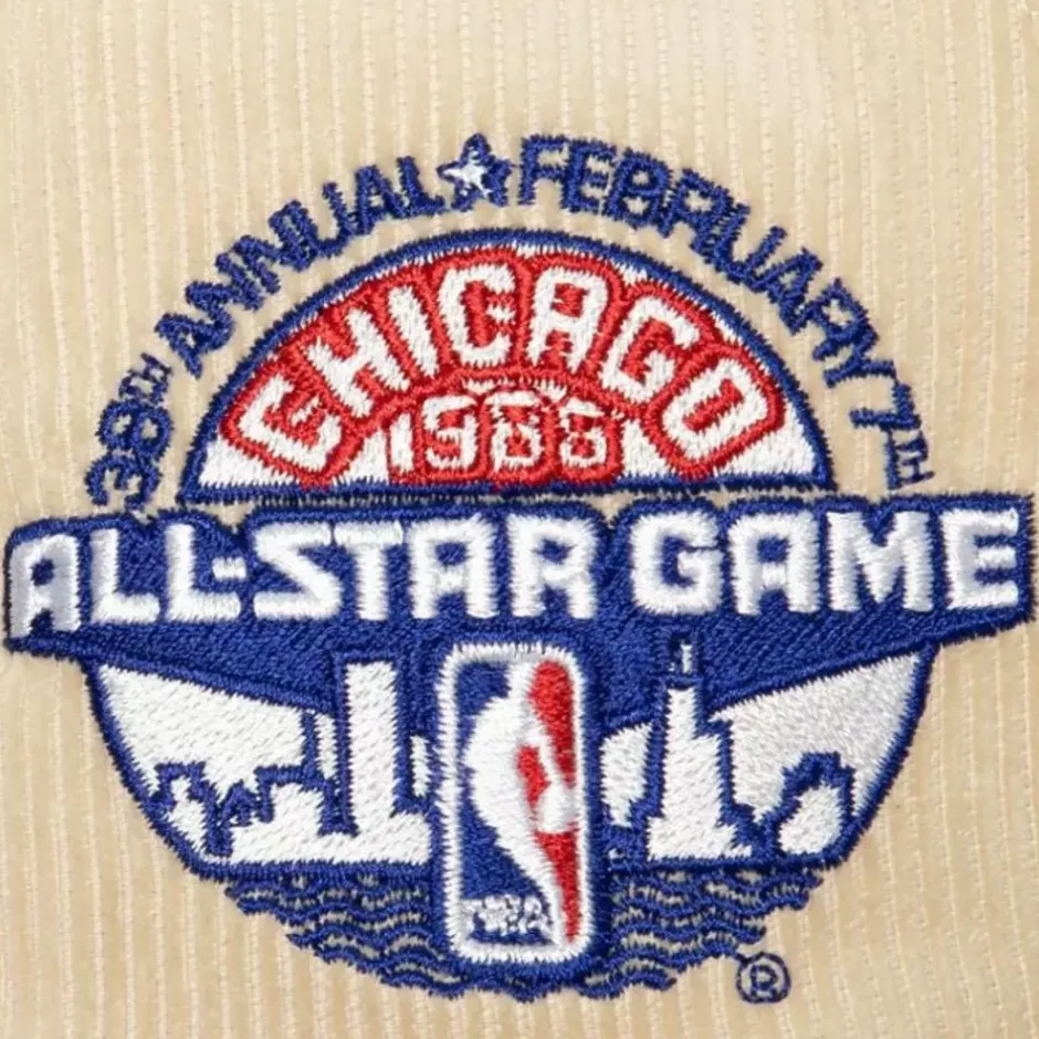 Mitchell & Ness Fitted-2 Tone Team Cord Fitted Hwc Chicago Bulls