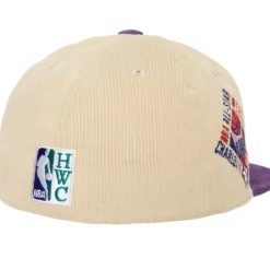 Mitchell & Ness Fitted-2 Tone Team Cord Fitted Hwc Charlotte Hornets