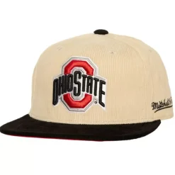 Mitchell & Ness Fitted-2 Tone Team Cord Fitted Ohio State