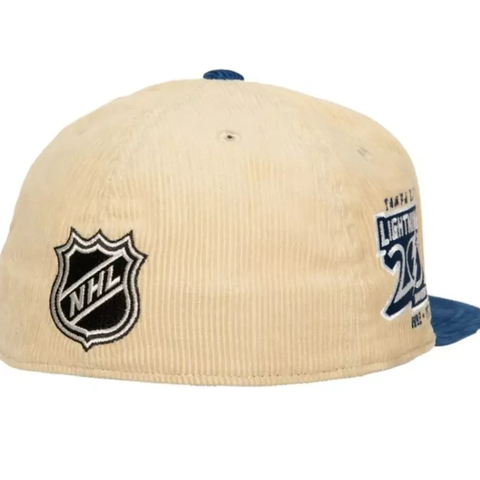 Mitchell & Ness Fitted-2 Tone Team Cord Fitted Tampa Bay Lightning