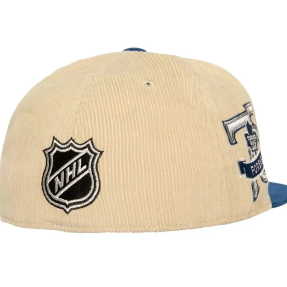 Mitchell & Ness Fitted-2 Tone Team Cord Fitted Toronto Maple Leafs
