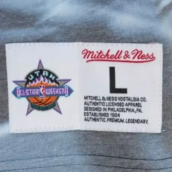 Men Mitchell & Ness T-Shirts & Tops-Above The Rim Sublimated S/S Tee San Antonio Spurs