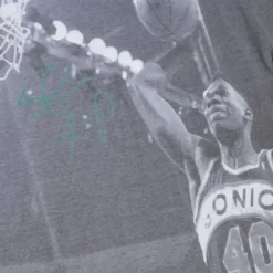 Men Mitchell & Ness T-Shirts & Tops-Above The Rim Sublimated Ss Tee Seattle Supersonics Shawn Kemp