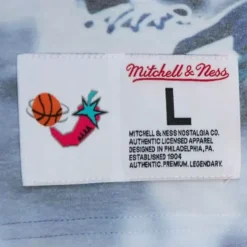 Men Mitchell & Ness T-Shirts & Tops-Above The Rim Sublimated S/S Tee Houston Rockets