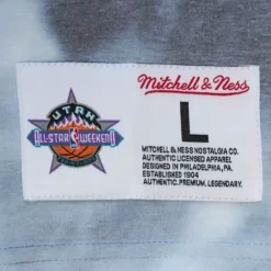 Men Mitchell & Ness T-Shirts & Tops-Above The Rim Sublimated S/S Tee Utah Jazz