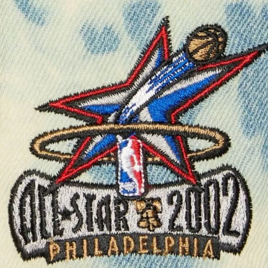 Mitchell & Ness Snapback-Acid Wash Snapback Hwc Philadelphia 76Ers