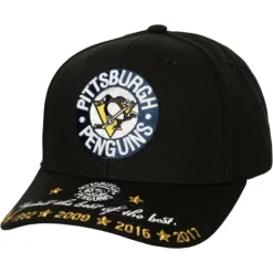 Mitchell & Ness Snapback-Against The Best Pro Snapback Vntg Pittsburgh Penguins
