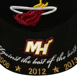 Mitchell & Ness Snapback-Against The Best Pro Snapback Miami Heat