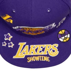 Mitchell & Ness Snapback-All Out Snapback Los Angeles Lakers