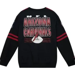 Men Mitchell & Ness T-Shirts & Tops-All Over Crew 2.0 Arizona Cardinals