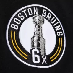 Men Mitchell & Ness Hoodies & Sweatshirts-All Over Crew 2.0 Boston Bruins