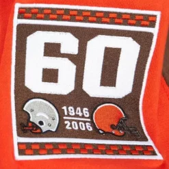 Men Mitchell & Ness T-Shirts & Tops-All Over Crew 2.0 Cleveland Browns