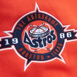 Men Mitchell & Ness Hoodies & Sweatshirts-All Over Crew 3.0 Houston Astros