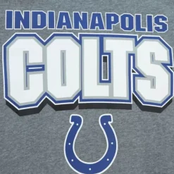 Men Mitchell & Ness T-Shirts & Tops-All Over Crew 2.0 Indianapolis Colts