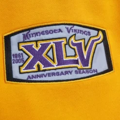 Men Mitchell & Ness Hoodies & Sweatshirts-All Over Crew 3.0 Minnesota Vikings