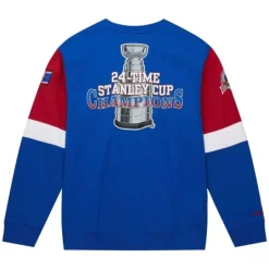 Men Mitchell & Ness Hoodies & Sweatshirts-All Over Crew 3.0 Montreal Canadiens