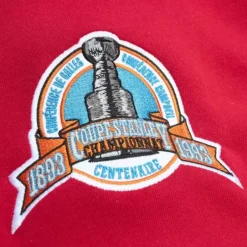 Men Mitchell & Ness Hoodies & Sweatshirts-All Over Crew 3.0 Montreal Canadiens