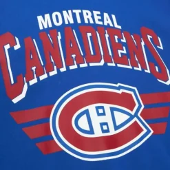 Men Mitchell & Ness Hoodies & Sweatshirts-All Over Crew 3.0 Montreal Canadiens