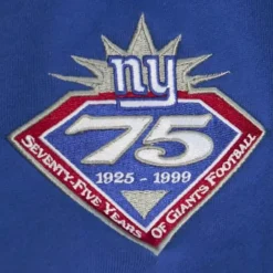 Men Mitchell & Ness T-Shirts & Tops-All Over Crew 2.0 New York Giants