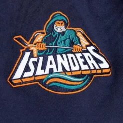 Men Mitchell & Ness Hoodies & Sweatshirts-All Over Crew 2.0 New York Islanders
