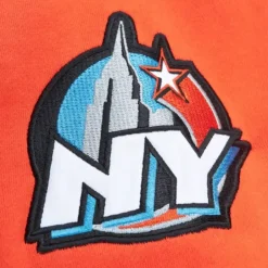 Men Mitchell & Ness Hoodies & Sweatshirts-All Over Crew 3.0 New York Knicks