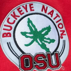 Men Mitchell & Ness Hoodies & Sweatshirts-All Over Crew 3.0 Ohio State
