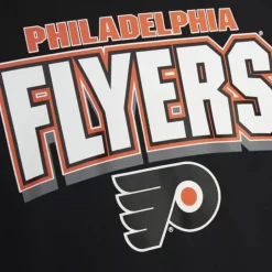 Men Mitchell & Ness Hoodies & Sweatshirts-All Over Crew 2.0 Philadelphia Flyers
