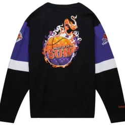 Men Mitchell & Ness Hoodies & Sweatshirts-All Over Crew 3.0 Phoenix Suns