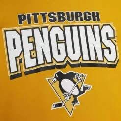 Men Mitchell & Ness Hoodies & Sweatshirts-All Over Crew 2.0 Pittsburgh Penguins