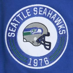 Men Mitchell & Ness T-Shirts & Tops-All Over Crew 2.0 Seattle Seahawks