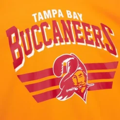 Men Mitchell & Ness Hoodies & Sweatshirts-All Over Crew 3.0 Tampa Bay Buccaneers