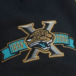 Men Mitchell & Ness T-Shirts & Tops-All Over Crew 2.0 Tee Jacksonville Jaguars