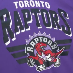 Men Mitchell & Ness Hoodies & Sweatshirts-All Over Crew 3.0 Toronto Raptors