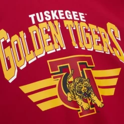 Men Mitchell & Ness Hoodies & Sweatshirts-All Over Crew 3.0 Tuskegee University