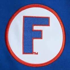 Men Mitchell & Ness T-Shirts & Tops-All Over Crew 2.0 University Of Florida