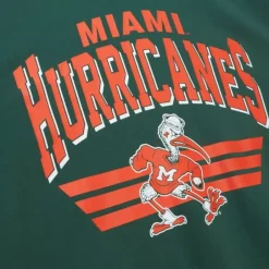 Men Mitchell & Ness Hoodies & Sweatshirts-All Over Crew 3.0 University Of Miami
