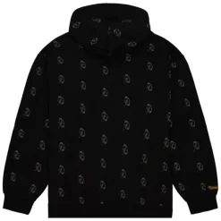 Men Mitchell & Ness Hoodies & Sweatshirts-Aop Fleece Hoodie Green Bay Packers