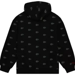 Men Mitchell & Ness Hoodies & Sweatshirts-Aop Fleece Hoodie Kansas City Chiefs