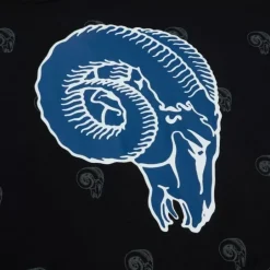 Men Mitchell & Ness Hoodies & Sweatshirts-Aop Fleece Hoodie Los Angeles Rams