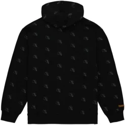 Men Mitchell & Ness Hoodies & Sweatshirts-Aop Fleece Hoodie Minnesota Vikings