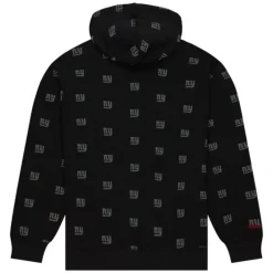 Men Mitchell & Ness Hoodies & Sweatshirts-Aop Fleece Hoodie New York Giants
