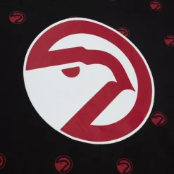 Men Mitchell & Ness T-Shirts & Tops-Aop S/S Top Atlanta Hawks
